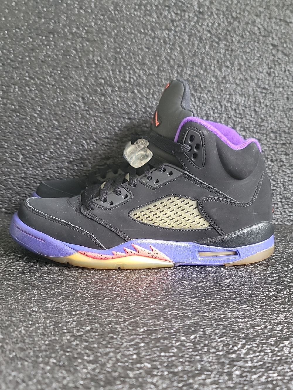 Nike Air Jordan 5 'Raptors' "Ember Glow/Fierce Purple" Wmns 8 Great Condition - Picture 2 of 13